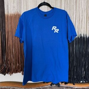 Blue Rayce Rudeen Foundation t shirt; perfect condition
